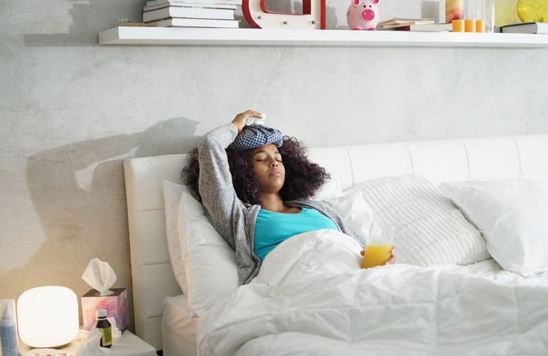 How to sleep better when you’re sick