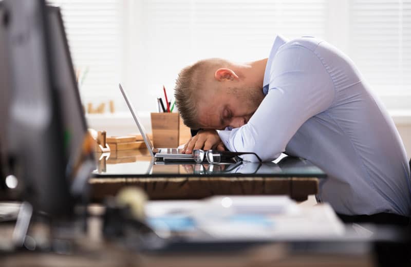 Work and quality of sleep are connected